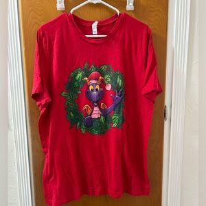 Disney Figment Christmas themed tee